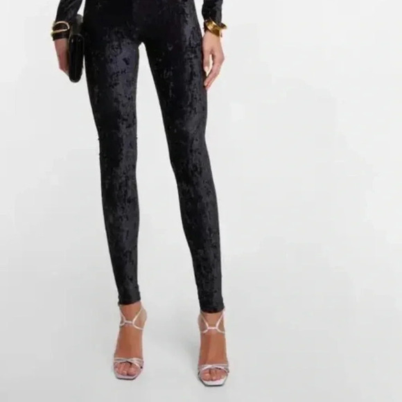 YSL YVES SAINT LAURENT NIB Nuit 105 Crepe Satin Sandals Heels Stilettos 38.5 - Picture 4 of 14